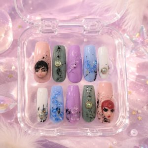 Junknailz No. 04 — Doll Pop Pastel Chaos